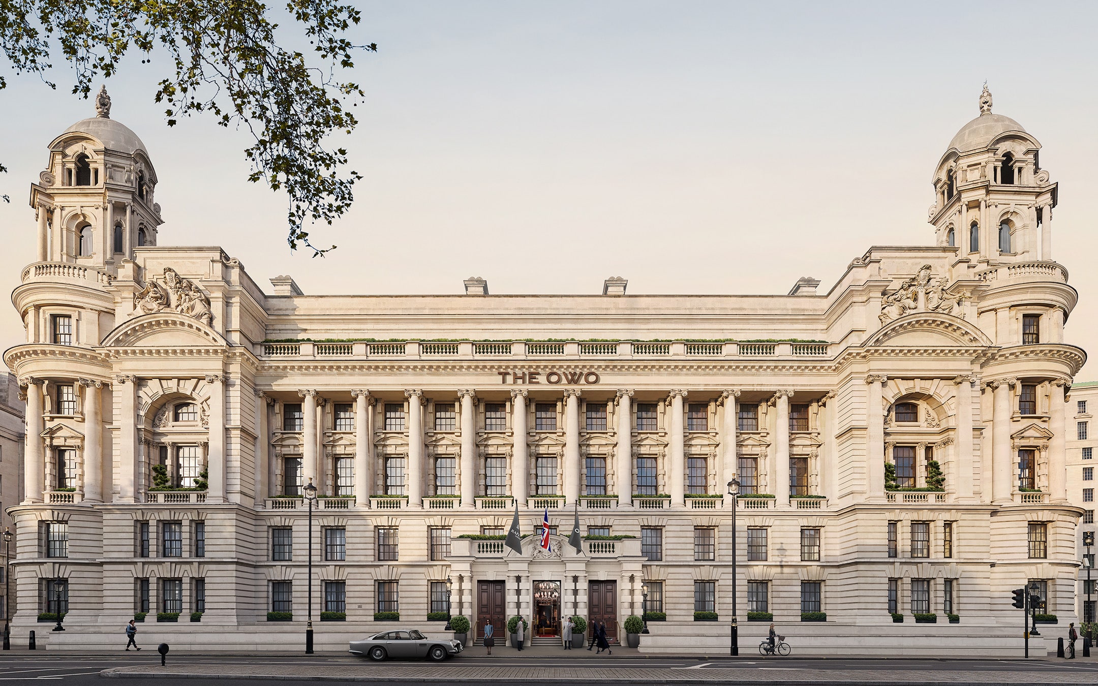 The OWO is the first London property of the Raffles Hotels and Resorts - theowo.london/Website
