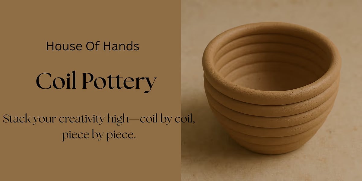 Learn how to make coil pottery with a fun workshop this weekend