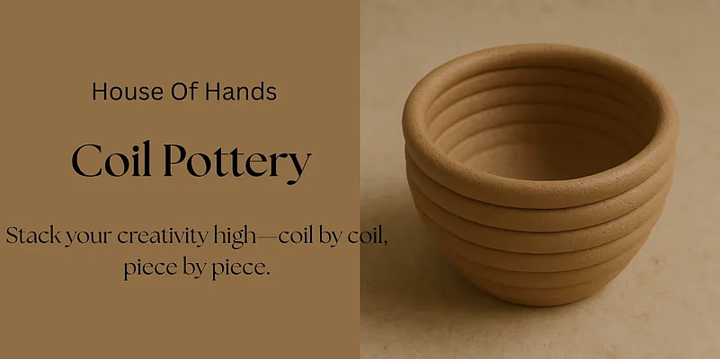 Learn how to make coil pottery with a fun workshop this weekend