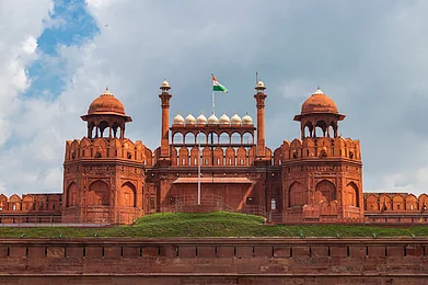 neerajguptaa/Shutterstock : The Red Fort is the focus of Independence Day celebrations in Delhi