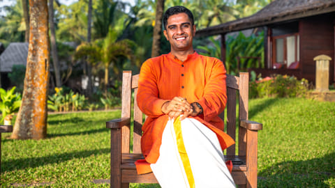 Dr. Vignesh Devraj, Founder and Chief Physician of Sitaram Retreats