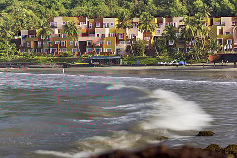 The Taj Cidade de Goa Heritage is situated on Vainguinim Beach in Panjim