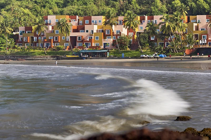 The Taj Cidade de Goa Heritage is situated on Vainguinim Beach in Panjim