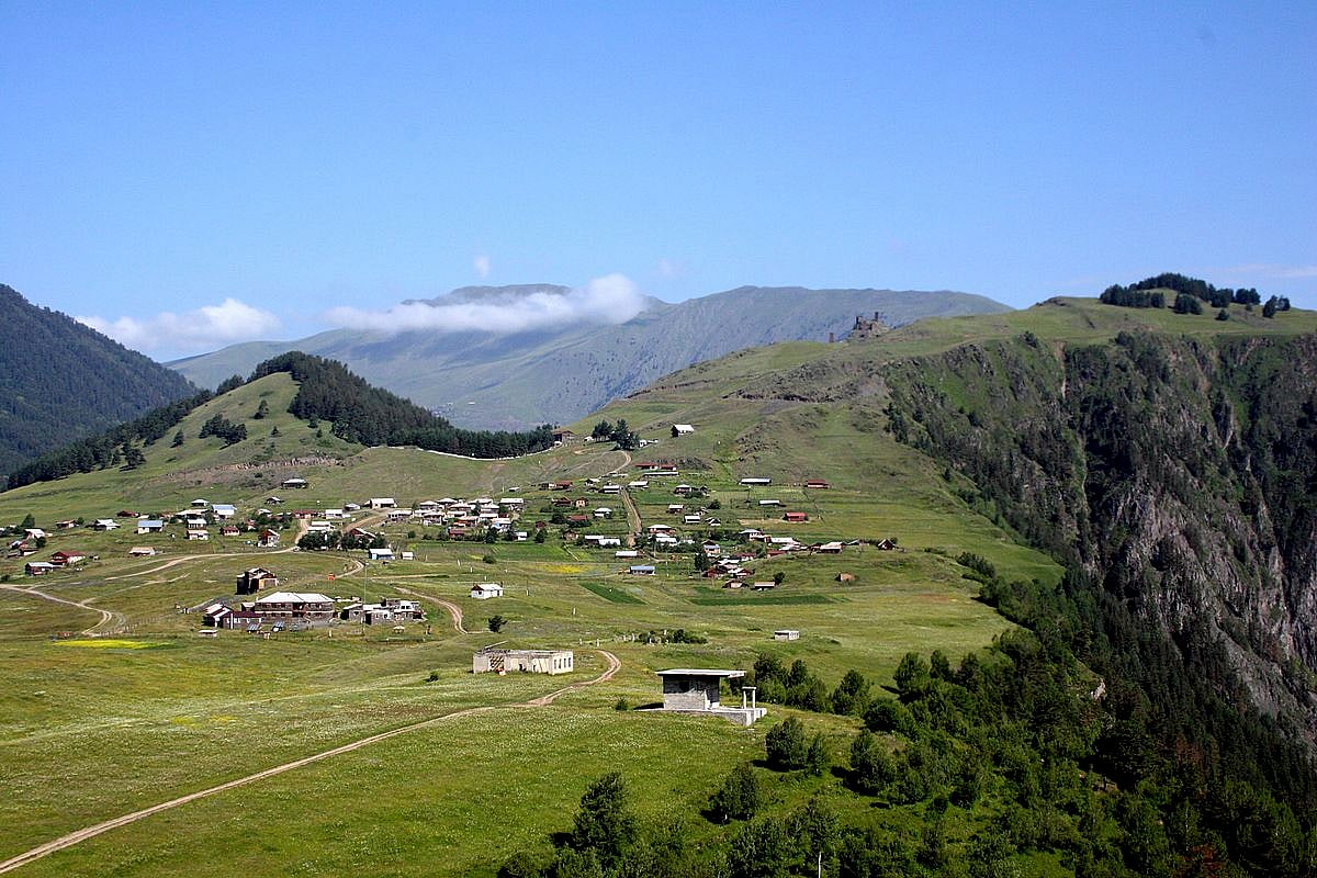 Omalo is the heart of the Tusheti region