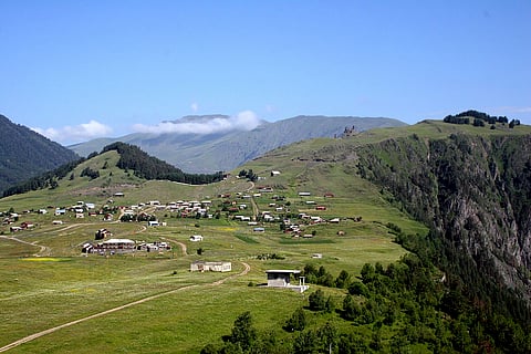 Omalo is the heart of the Tusheti region