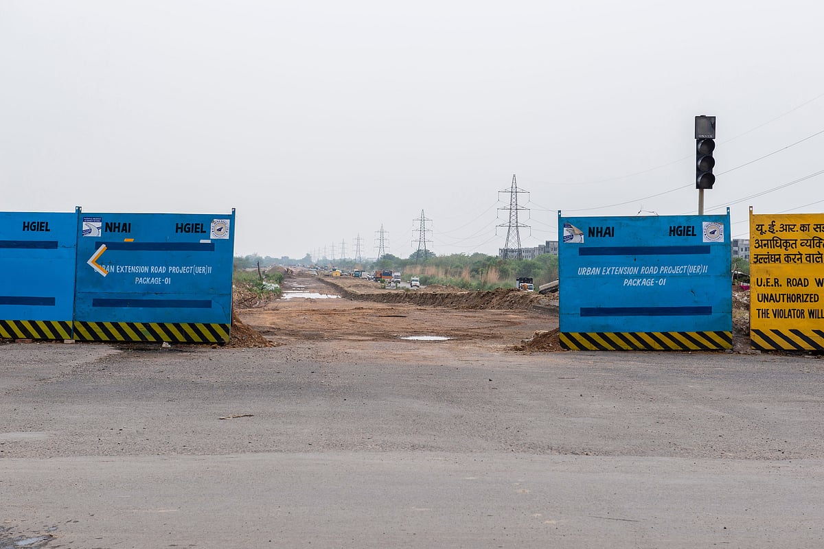 The Urban Extension Road-II of Delhi was built at a cost of INR 7,716 crore