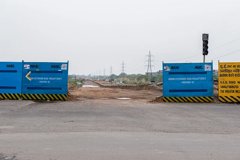 The Urban Extension Road-II of Delhi was built at a cost of INR 7,716 crore