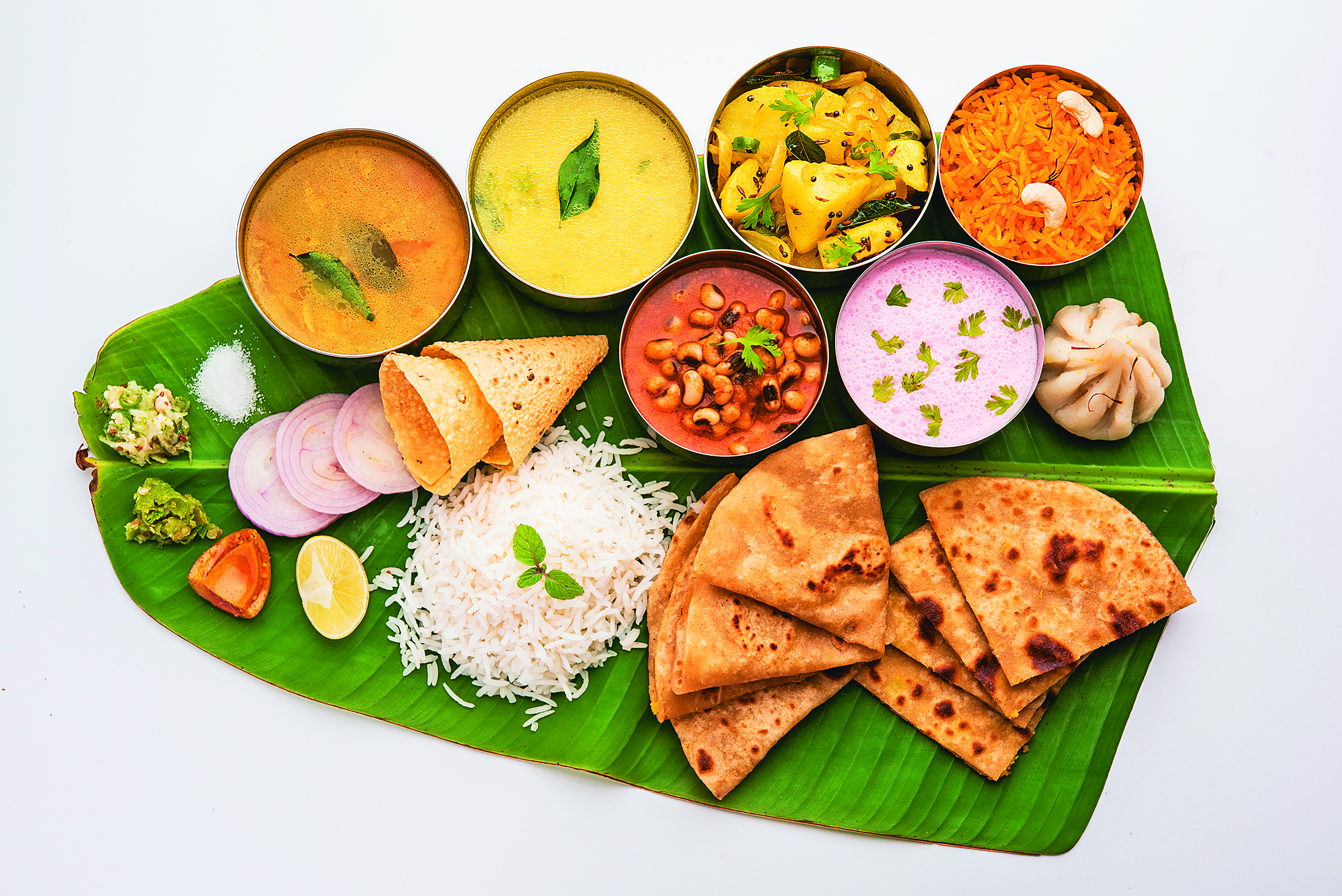 A Maharashtrian thali showcasing a symphony of flavours