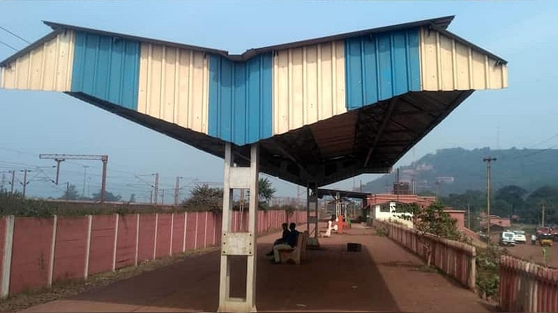 There is only one platform at the Banspani railway station in Odisha