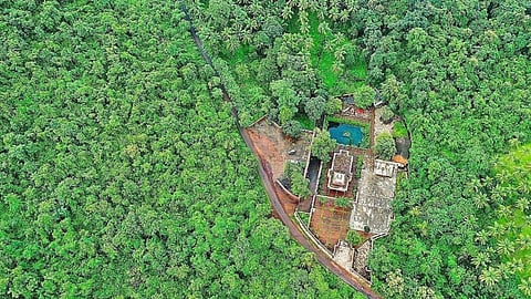 Birds eye view of Budbudyanchi Tali.