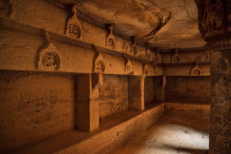 Buddhist Caves, Uparkot, Junagarh. – Image courtesy – Gujarat Tourism