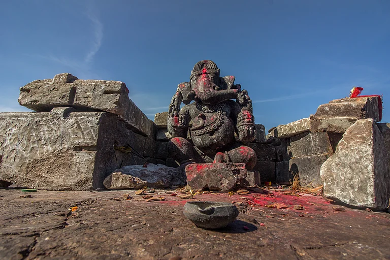 The 1000-year-old Dholkal Ganesha in Dantewada, Chhattisgarh - Shutterstock
