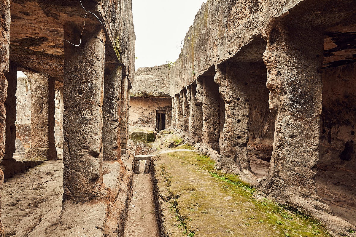 Khapra Kodiya Caves, Junagarh – Image Courtesy – Gujarat Tourism. 

