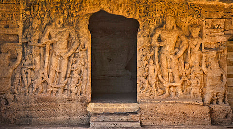 Khambhalida Caves, Rajkot. Image Courtesy - Gujarat Tourism