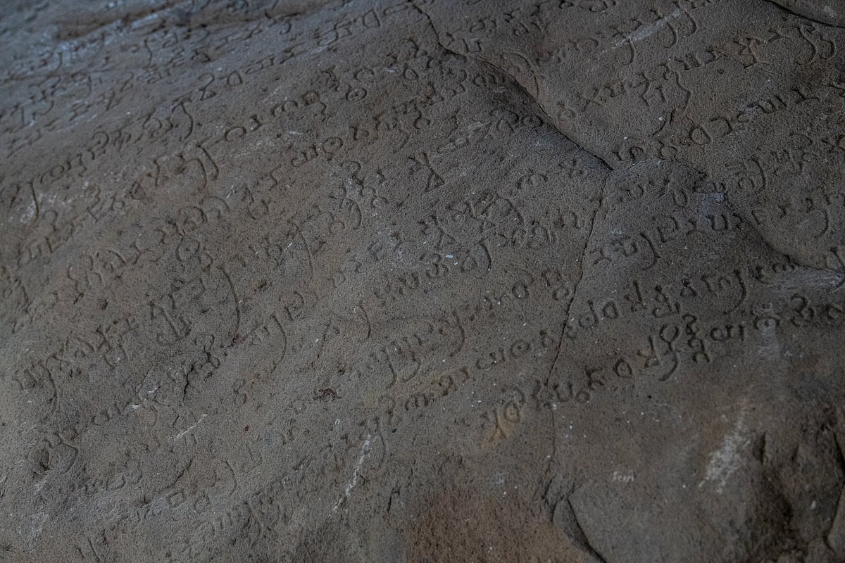 Ashoka Rock Edicts, Junagadh - Image Courtesy – Gujarat Tourism.