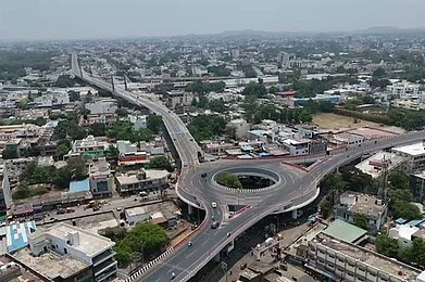 X/@gemsofbabus_ : The newly constructed flyover in Jabalpur