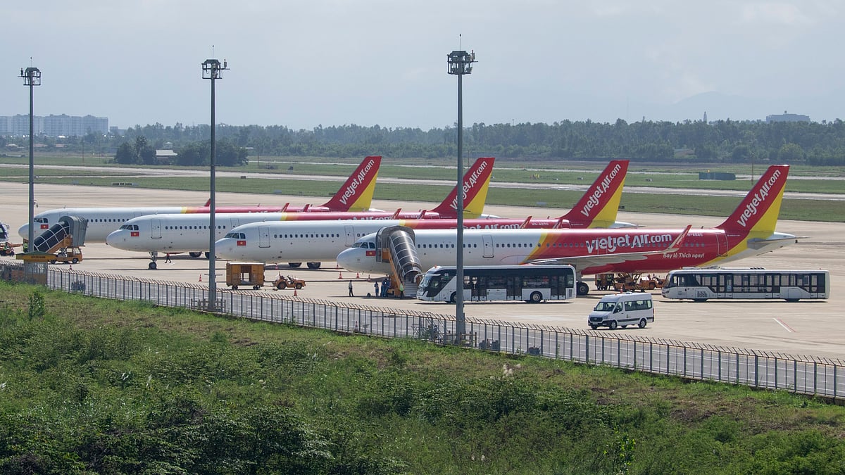 Vietjet has cancelled multiple flights to and from the region as Typhoon Kajiki nears Vietnam