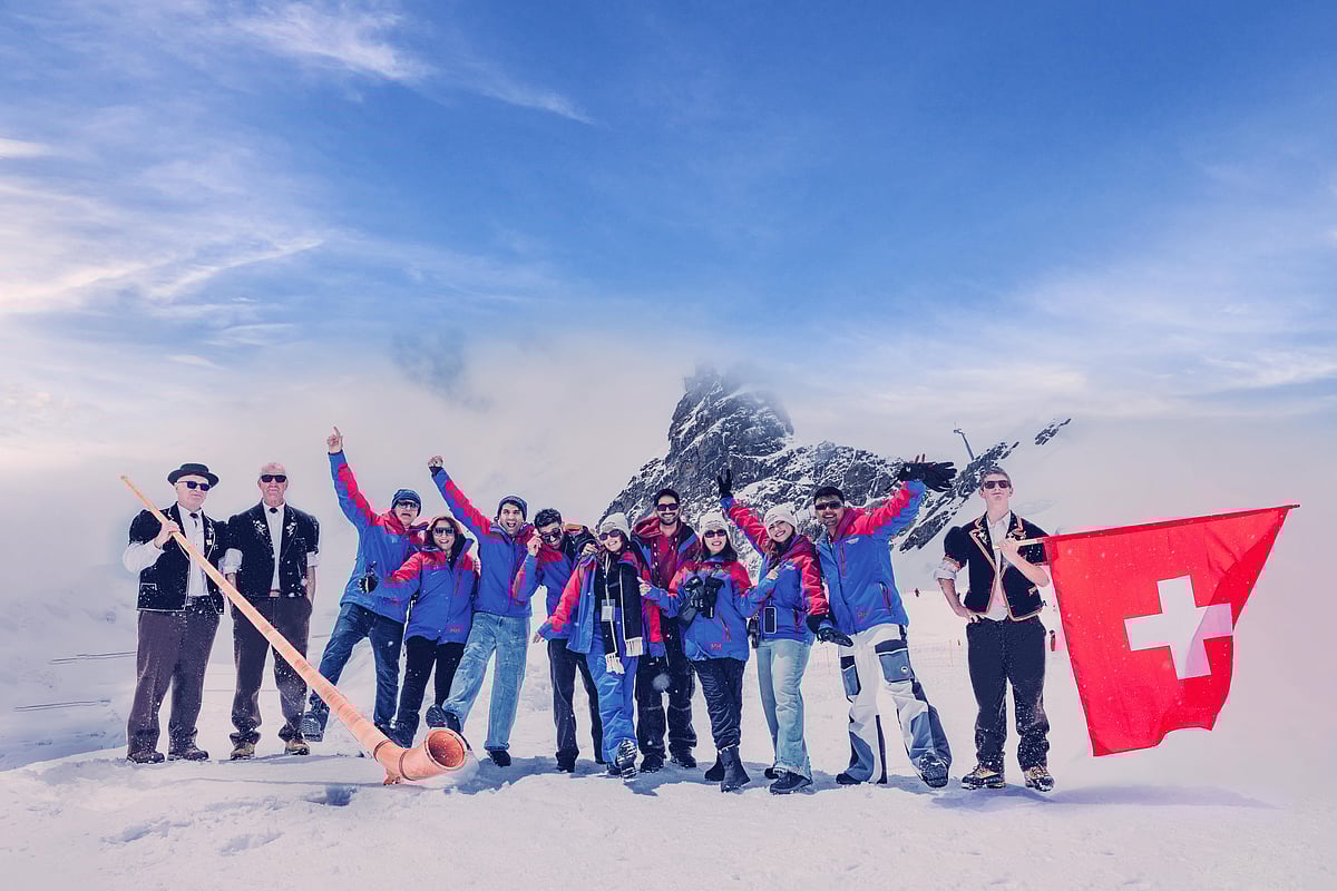 The four teams on Ticket to Switzerland reflect the many ways people experience travel: as a family, on their own, with a best friend or with someone they love