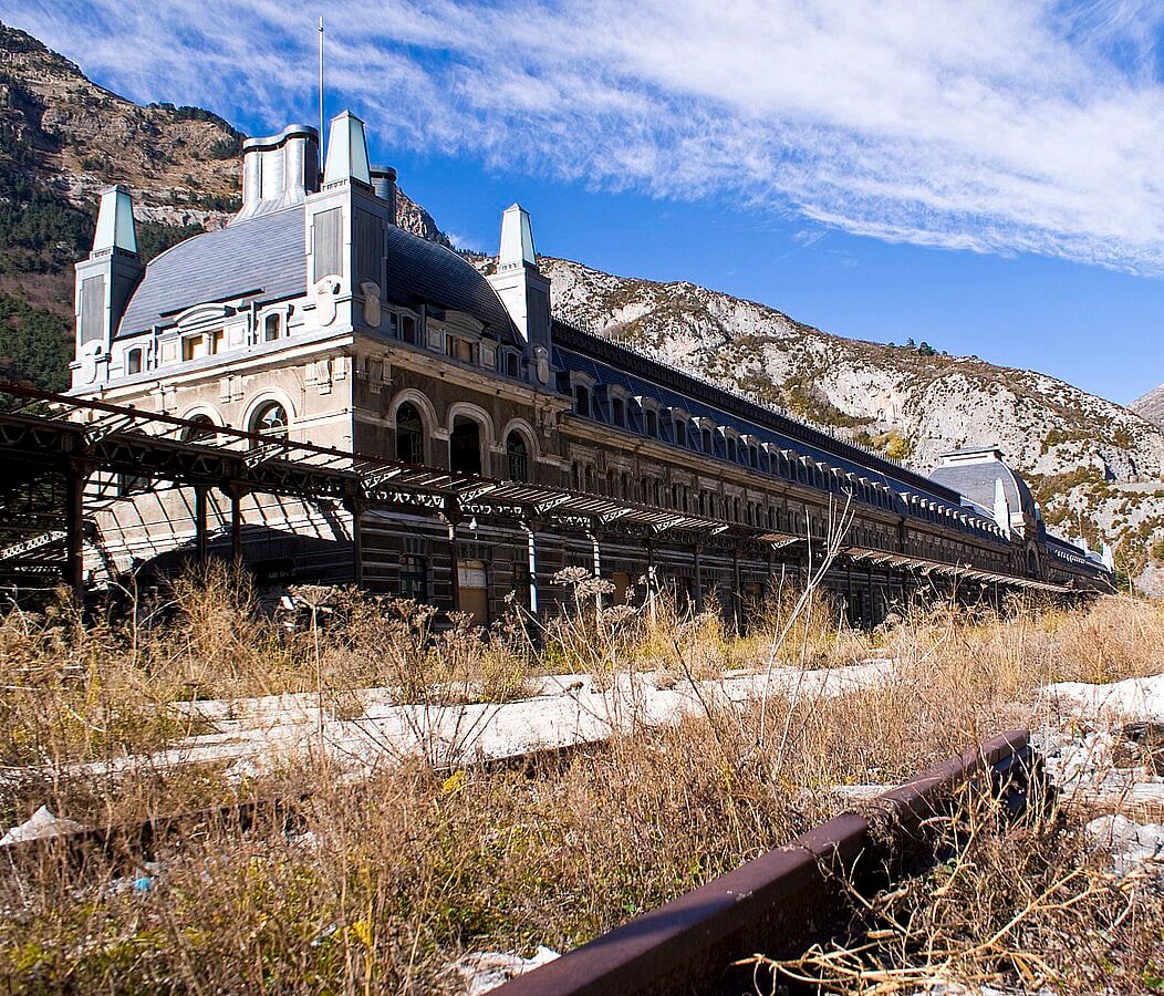 Opened in 1928, Canfranc International Station was envisioned as a grand link between Spain and France