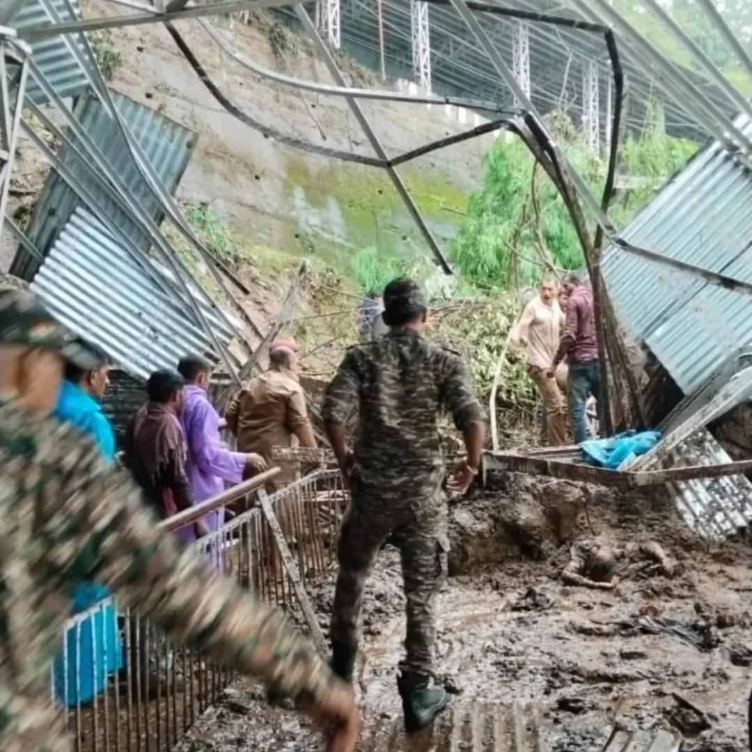 Rescue operations are ongoing in Katra to find people affected by the landslide