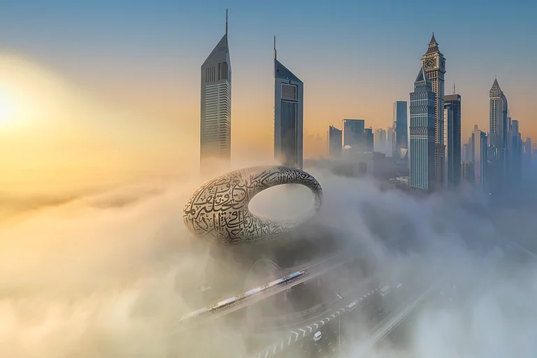 A view of the Museum of the Future, Dubai - Supplied