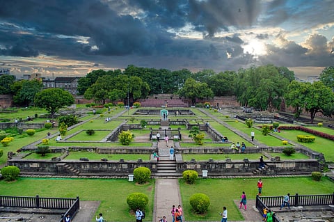 The grounds of the Shaniwar Wada of Pune