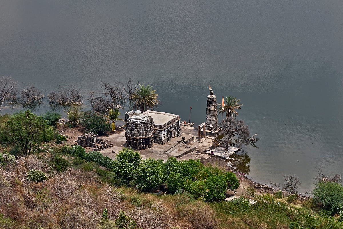Temple at the lake