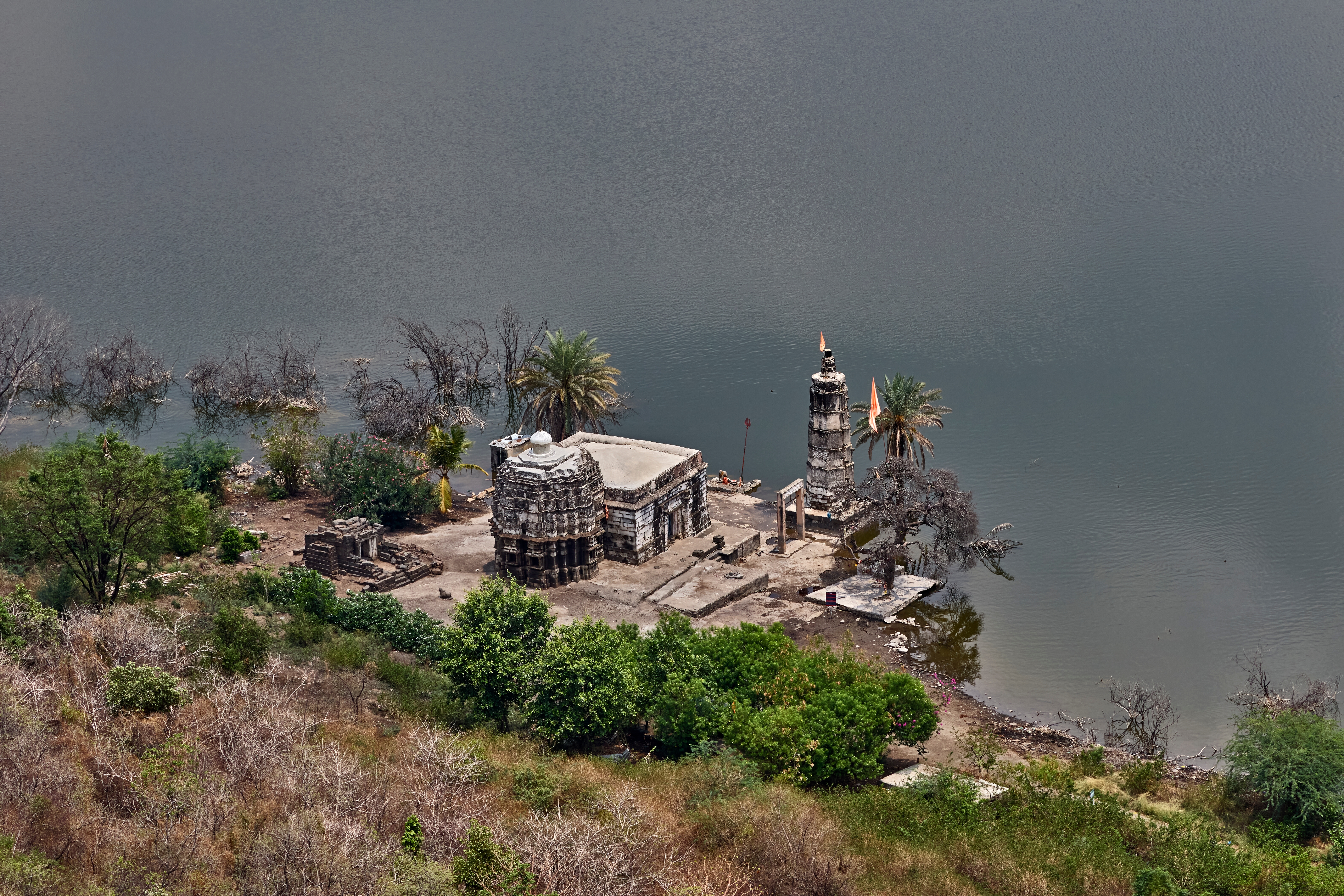 Temple at the lake