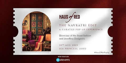Haus of Red is hosting “The Navratri Edit” this weekend, a pop-up featuring leading fashion and jewellery designers from Gujarat