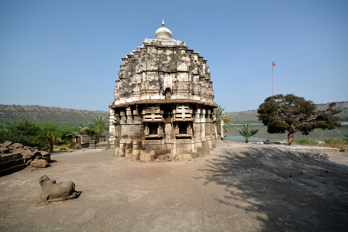 A view of the temple