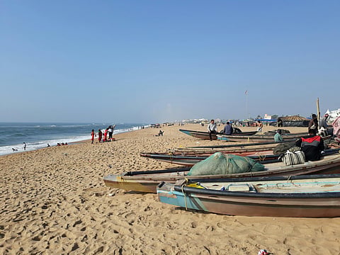The coastal areas in Odisha are preparing for the landfall