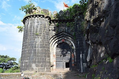 Main gateway, Ajinkyatara Fort