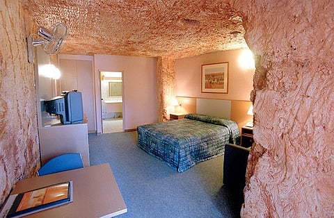 Visitors can  choose underground bed and breakfasts