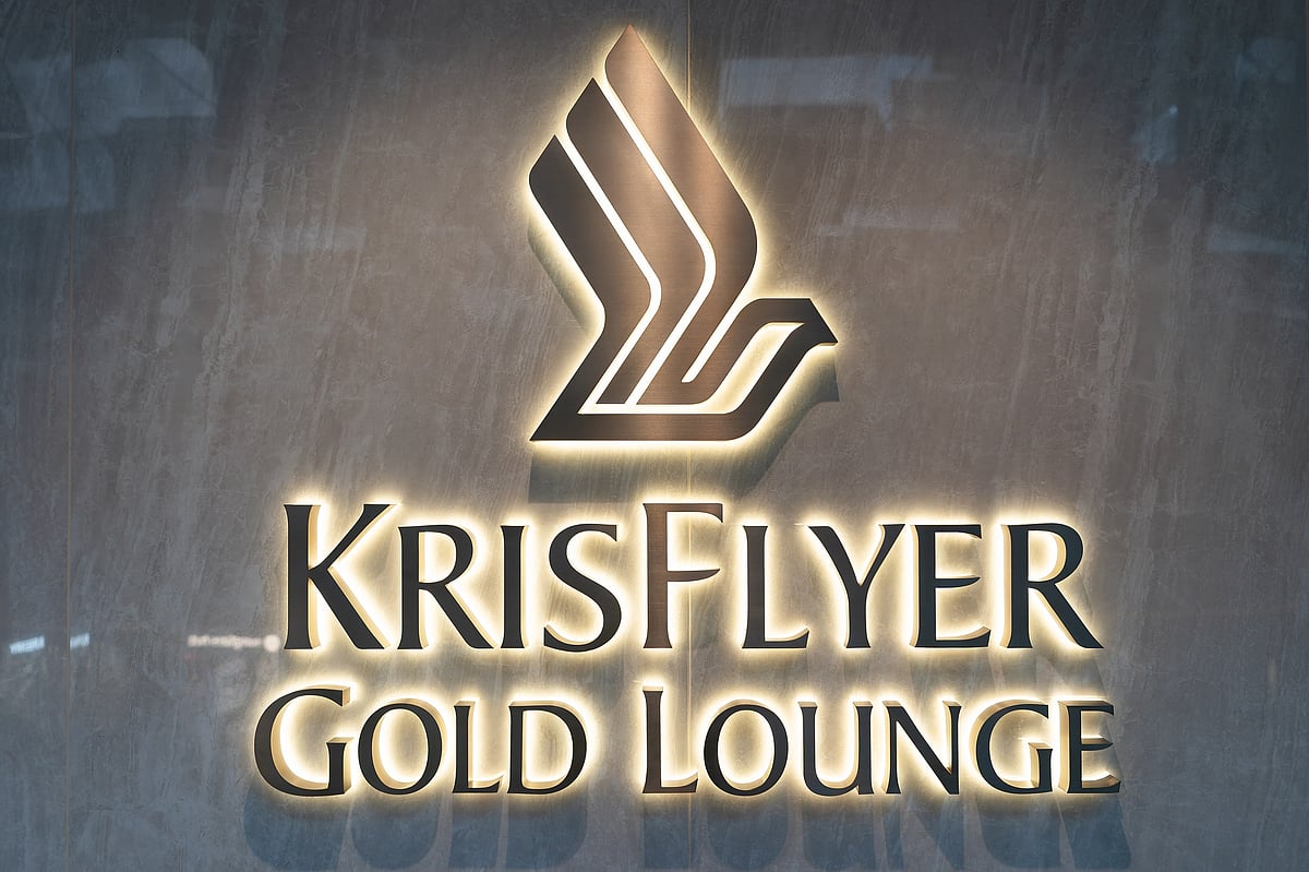 A KrisFlyer Gold Lounge at Singapore Changi Airport
