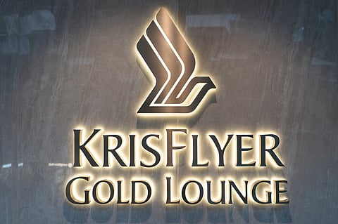 A KrisFlyer Gold Lounge at Singapore Changi Airport
