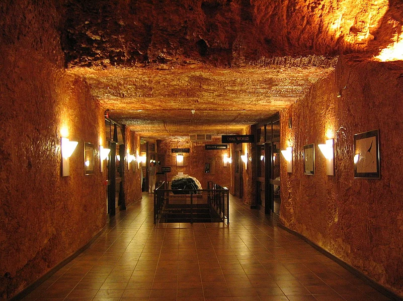Beneath the surface where Coober Pedy adapts most cleverly to its environment