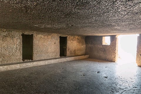 Inside a Lenyadri cave