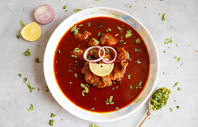 Kolhapur is legendary for its deep red tambda rassa