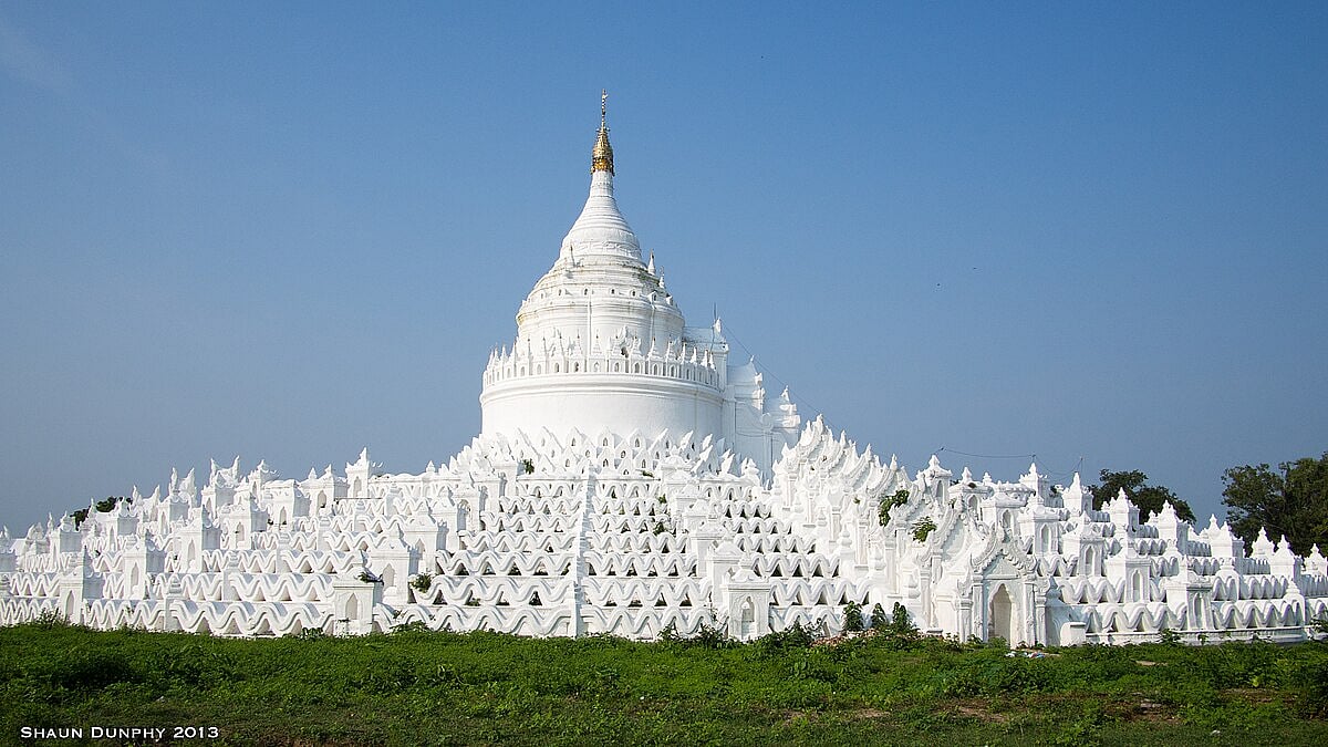The Hsinbyume Pagoda, also called Mya Thein Tan Pagoda
