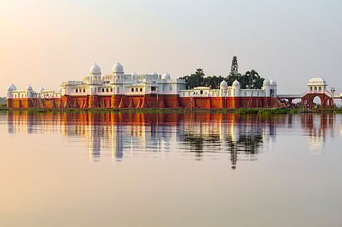 Neermahal in Melaghar is a former royal palace of the Tripura Kingdom