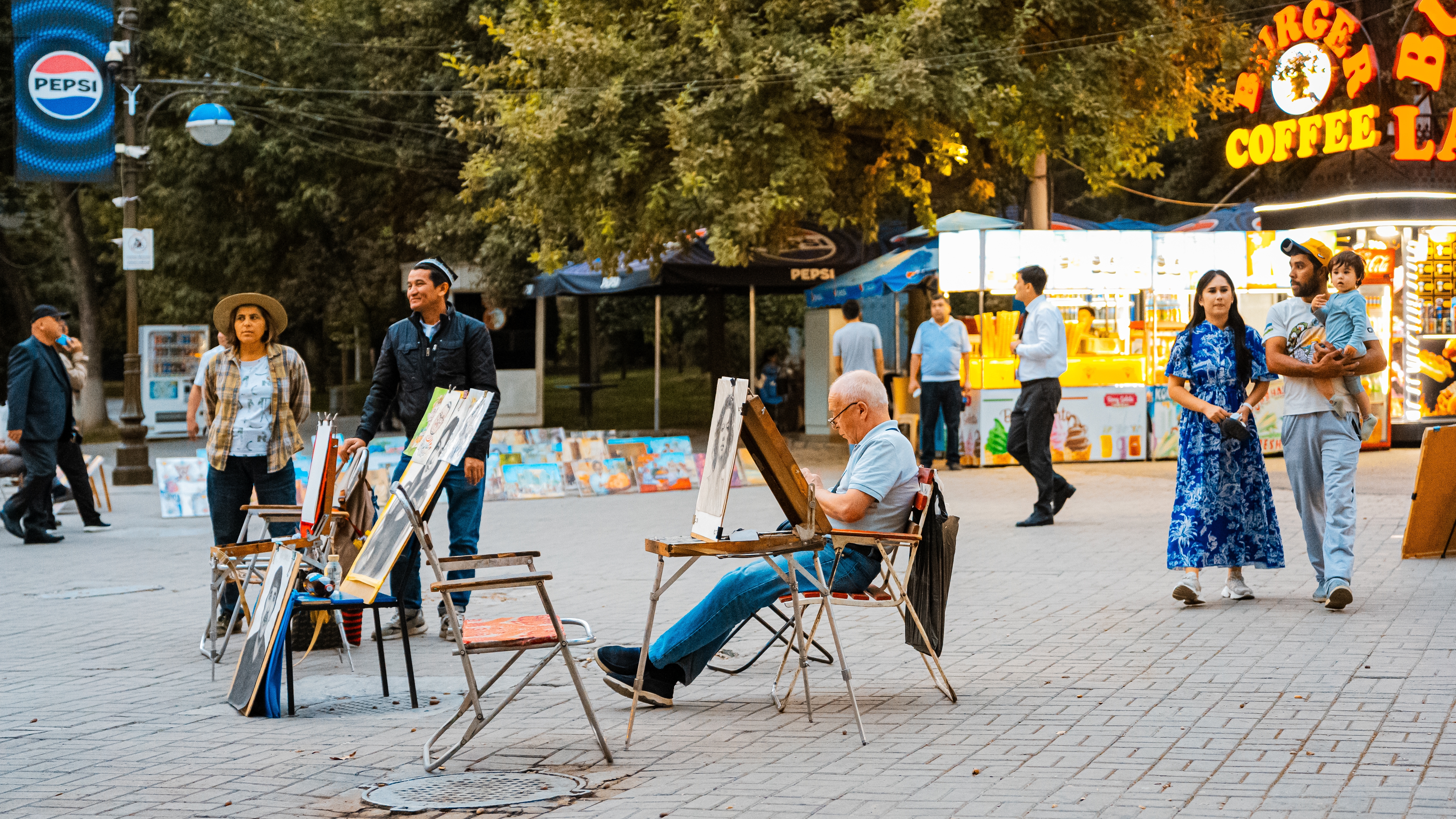 Broadway Alley in Tashkent