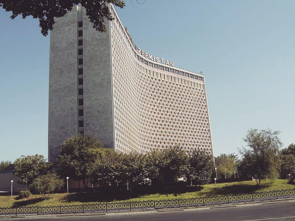 Hotel Uzbekistan was constructed to accommodate Soviet diplomats