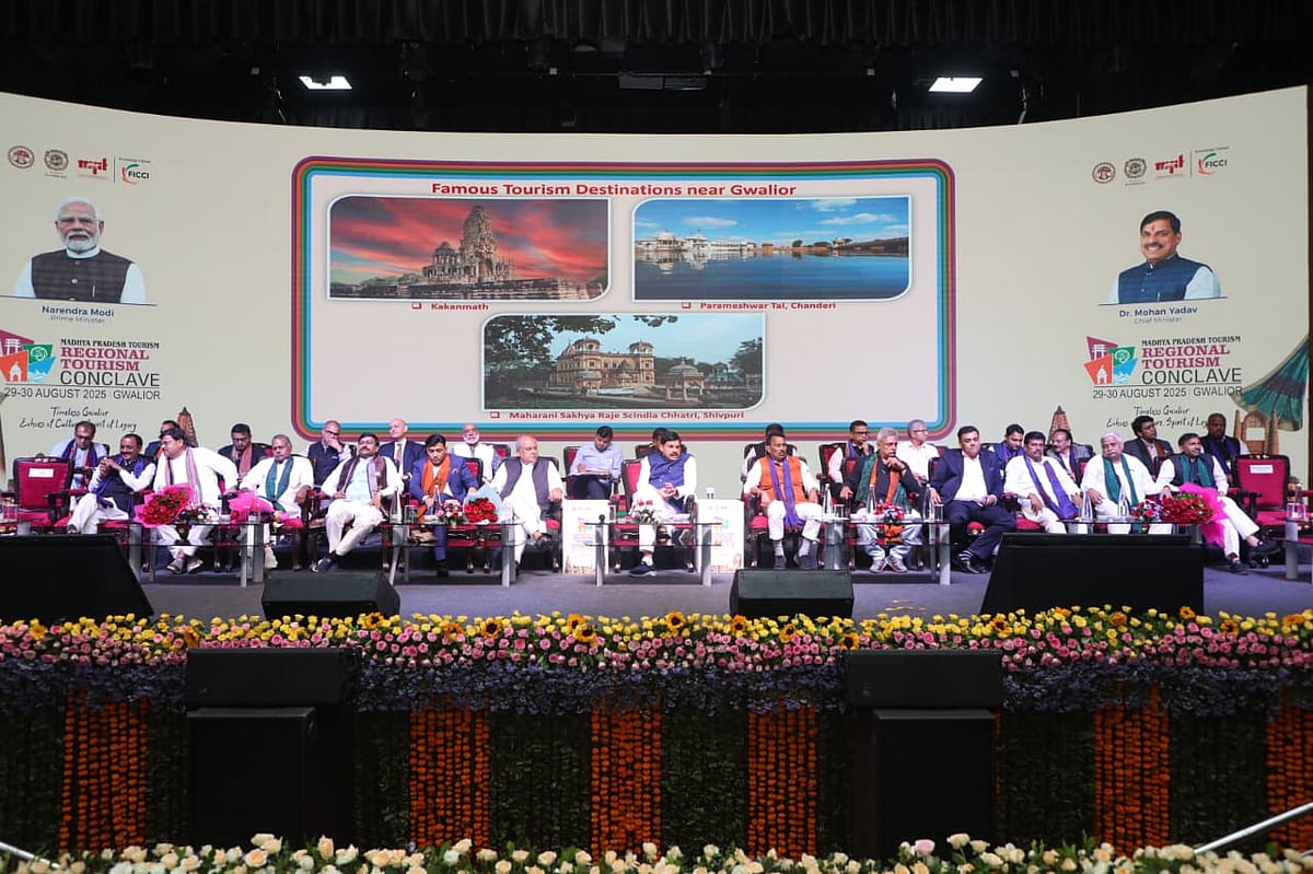 Supplied : Gwalior hosted its first-ever regional tourism conclave at the Rajmata Vijayaraje Scindia Agricultural University campus