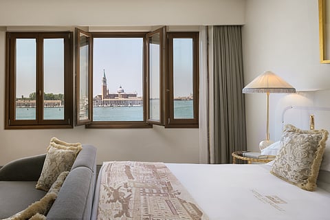 The Junior Suite with a lagoon view in Hotel Gabrielli, Venezia