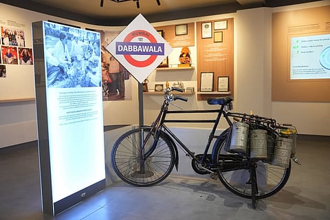 Rather than simply narrating the story of the dabbawalas, the museum invites visitors to step into their world