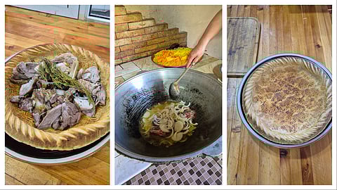 The food of Uzbekistan is dry but delicious