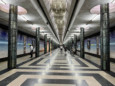 Kosmonavtlar station