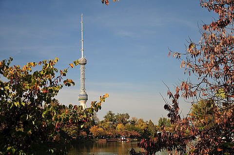 The Tashkent TV Tower built between 1978 and 1985 is designed to be earthquake-resistant, and remains the tallest structure in Central Asia