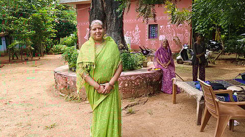 Uma Devi, the heart of Mahua Hill Homestay, manages the entire property single-handedly, offering guests a warm and personal Bundeli hospitality experience