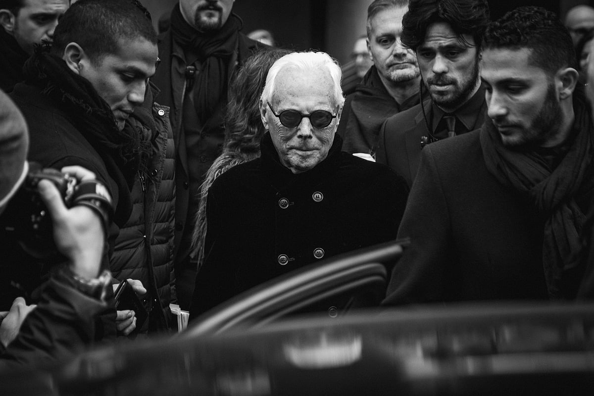 Shutterstock : Giorgio Armani passed away at 91, leaving behind a global fashion legacy and a lasting connection with India